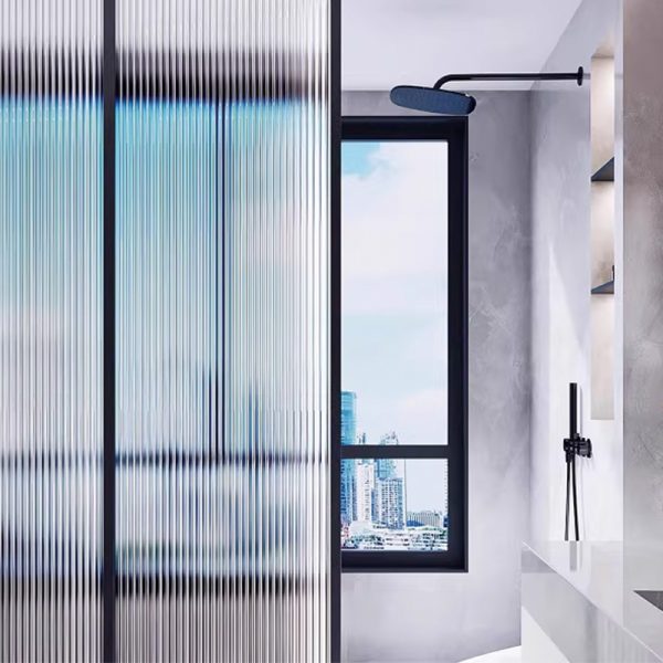 White Matte Forested Window Film