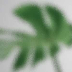 White Matte Forested Window Film