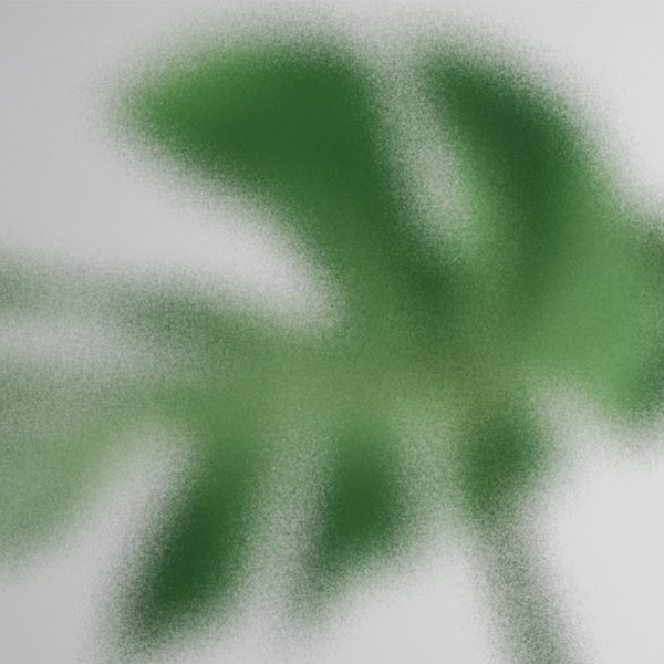 White Matte Forested Window Film